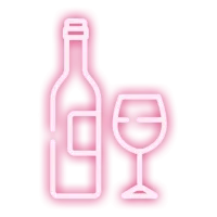 Icone vin néon